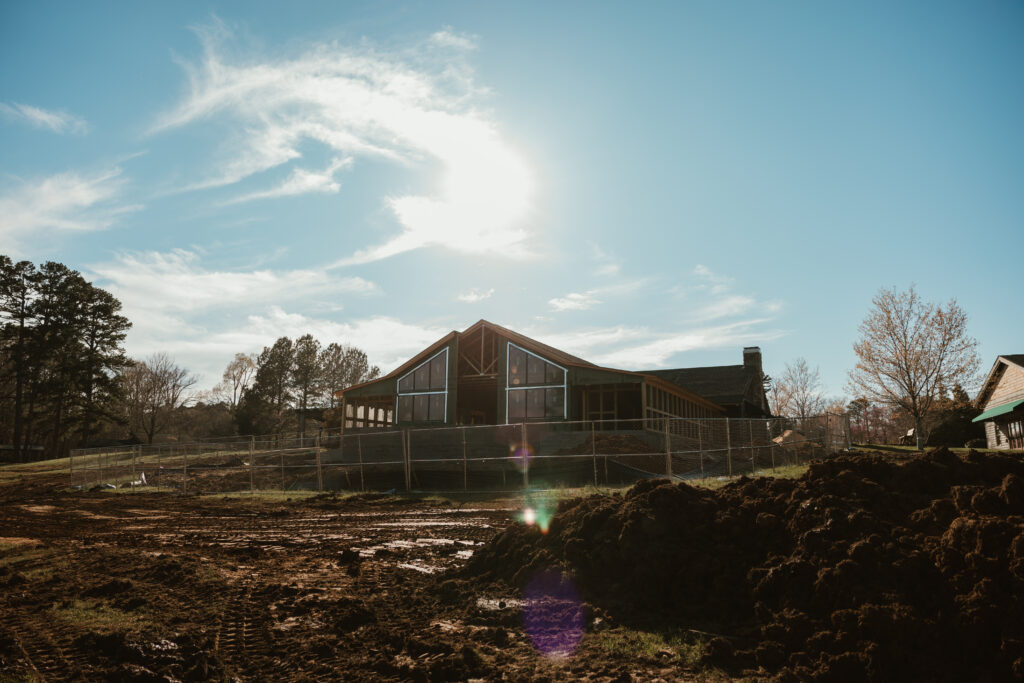 Herman Hall Camp Weaver construction progress
