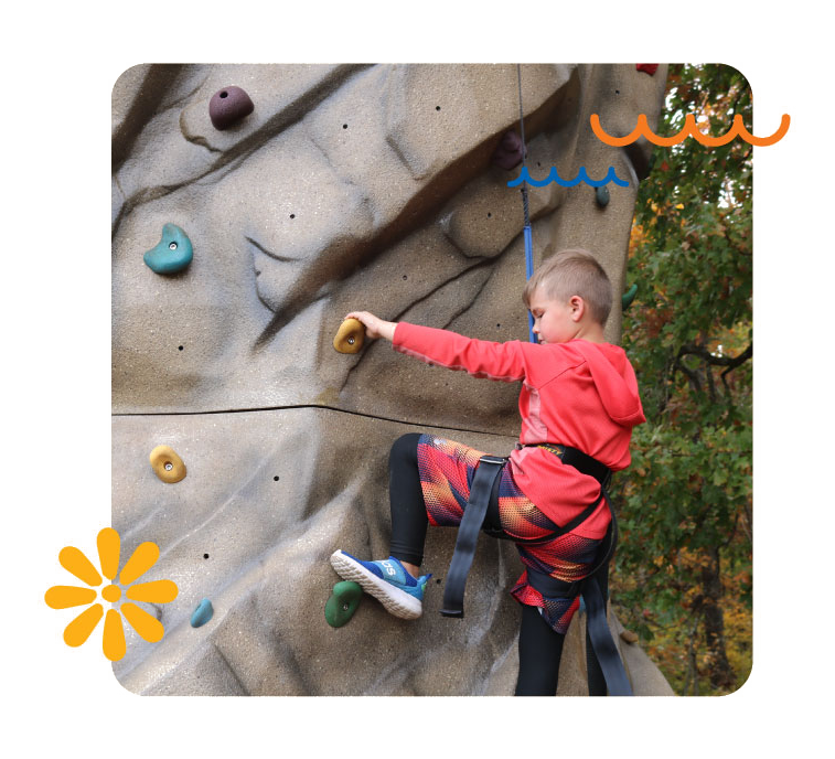 TEACHER WORKDAY DAY CAMP WALL CLIMB